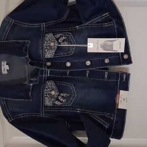 NWT JEAN JACKET